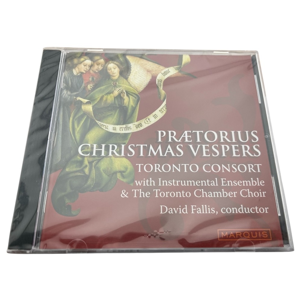Praetorius Christmas Vespers CD Toronto Consort David Fallis NEW Sealed 2004